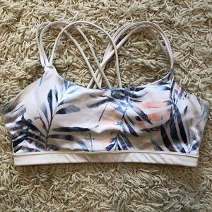 GapFit floral sports bra